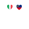 Italy and Liechtenstein Liechtenstein flag
