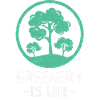 Green is Life – Tree Circle Logo