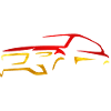 SUV Geländewagen Silhouette