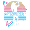 Vocals Singer Retro