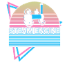 Steam locomotive Retro