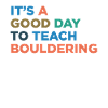 Teaching bouldering trainers