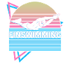 Fin Swimming Float Retro