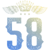 58 Number crown