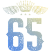 65 Number crown