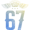 67 Number crown