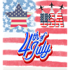 USA, stars and belts