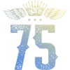 75 Number crown