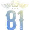 81 Number crown