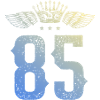 85 Number crown