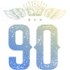90 Number crown