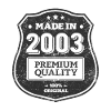 MADE IN 2003