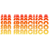 San Francisco Gradient Sunset