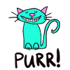 PURR! Funny cat