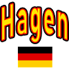 Hagen germany flag
