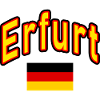 Erfurt germany flag