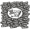 EMMEUNDAMPFE STICKERBOMB - Schwarz\Weiß