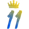 11 Number crown