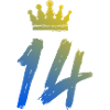 14 Number crown