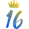 16 Zahl Krone