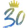 30 Number crown