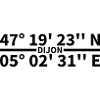 Coordonnées de Dijon
