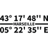 Marseille coordinates