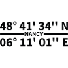 Coordonnées de Nancy