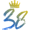 38 Number crown