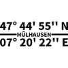 Coordonnées de Mulhouse