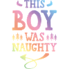 Boy was Naughty