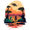 Alien in Alien World