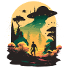 Ufo im Wald