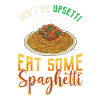 Don't be angry, eat spaghetti