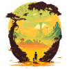 Yellow Alien World