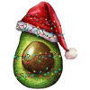 Christmas Avocado