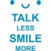 parler moins sourire plus