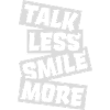 parler moins sourire plus