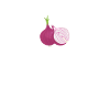 Funny Heartbeat Onion Motif