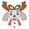 Christmas dog