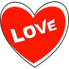 Love red Heart