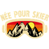 née pour skier