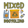 Recycling Mixed Recycling Reuse Go Green Recycler