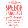 Speech Therapist Therapy Assistant