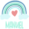 Manuel Nome Rainbow Baby