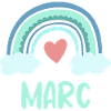 Marc Nom Rainbow Baby