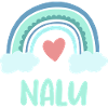 Nalu Name Regenbogen Baby