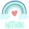 Nathan Nome Rainbow Baby