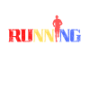 Running lovers jogging exercises