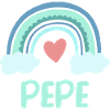 Pepe Name Rainbow Baby